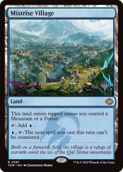 Mistrise Village, Promo Pack: Tarkir: Dragonstorm 261