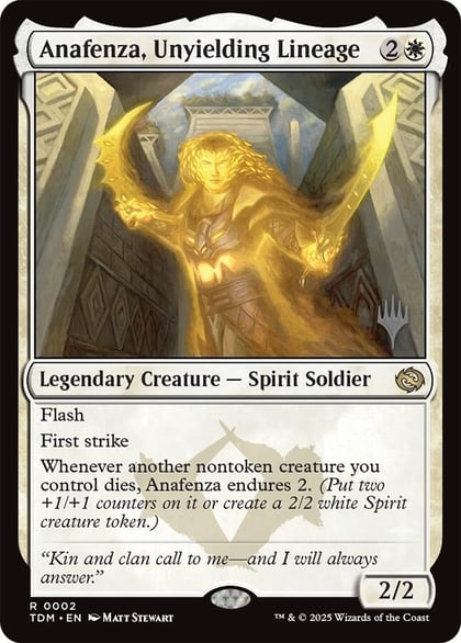 Anafenza, Unyielding Lineage, Promo Pack: Tarkir: Dragonstorm 2