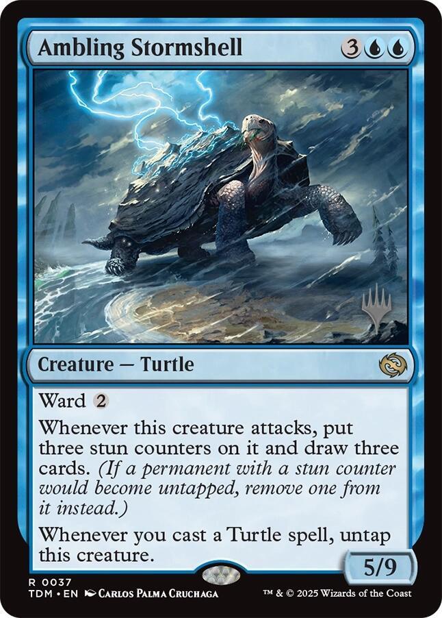 Ambling Stormshell, Promo Pack: Tarkir: Dragonstorm 37