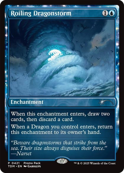 Roiling Dragonstorm, Promo Pack: Tarkir: Dragonstorm 421