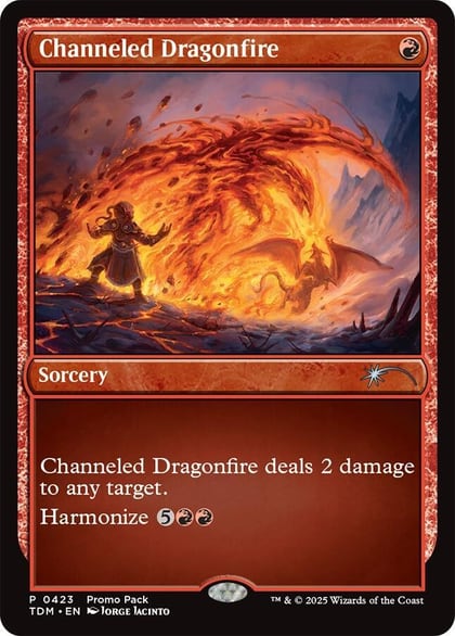 Channeled Dragonfire, Promo Pack: Tarkir: Dragonstorm 423