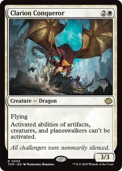 Clarion Conqueror, Promo Pack: Tarkir: Dragonstorm 5