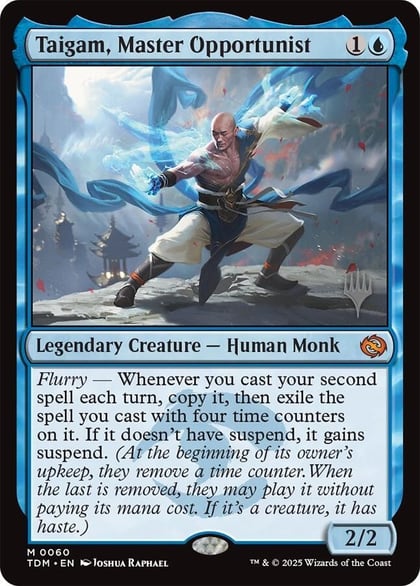 Taigam, Master Opportunist, Promo Pack: Tarkir: Dragonstorm 60