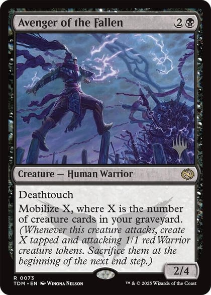 Avenger of the Fallen, Promo Pack: Tarkir: Dragonstorm 73