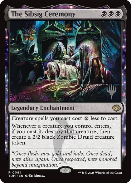 The Sibsig Ceremony, Promo Pack: Tarkir: Dragonstorm 91