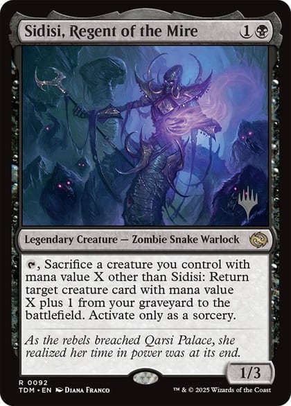 Sidisi, Regent of the Mire, Promo Pack: Tarkir: Dragonstorm 92
