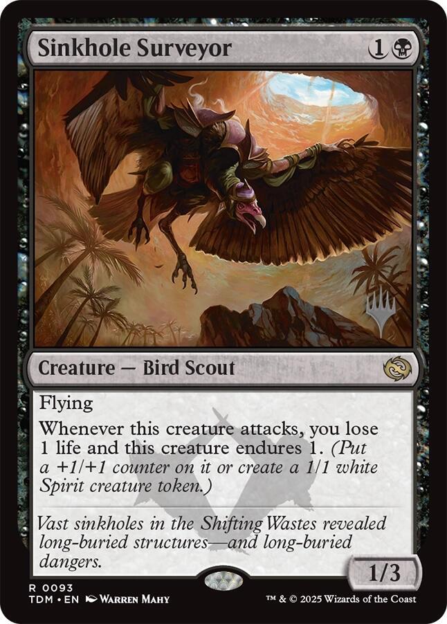 Sinkhole Surveyor, Promo Pack: Tarkir: Dragonstorm 93