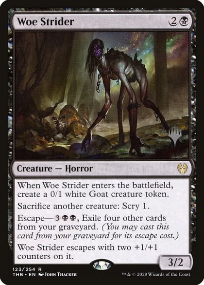 Woe Strider, Promo Pack: Theros Beyond Death 123