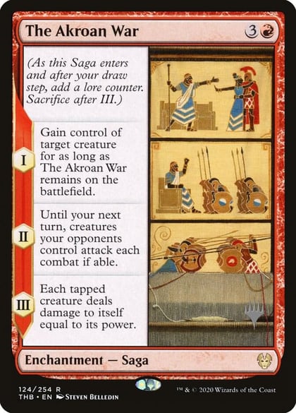 The Akroan War, Promo Pack: Theros Beyond Death 124