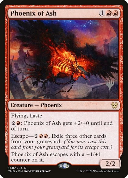 Phoenix of Ash, Promo Pack: Theros Beyond Death 148