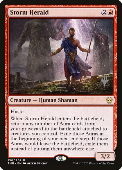 Storm Herald, Promo Pack: Theros Beyond Death 156