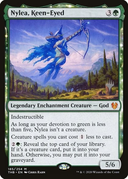 Nylea, Keen-Eyed, Promo Pack: Theros Beyond Death 185