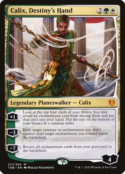 Calix, Destiny's Hand, Promo Pack: Theros Beyond Death 211