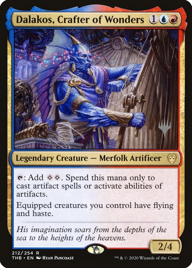 Dalakos, Crafter of Wonders, Promo Pack: Theros Beyond Death 212