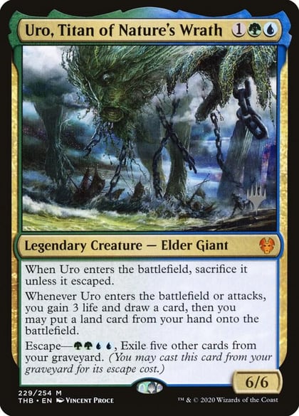 Uro, Titan of Nature's Wrath, Promo Pack: Theros Beyond Death 229
