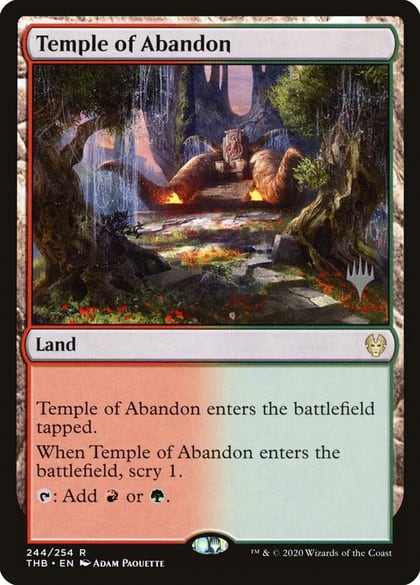 Temple of Abandon, Promo Pack: Theros Beyond Death 244