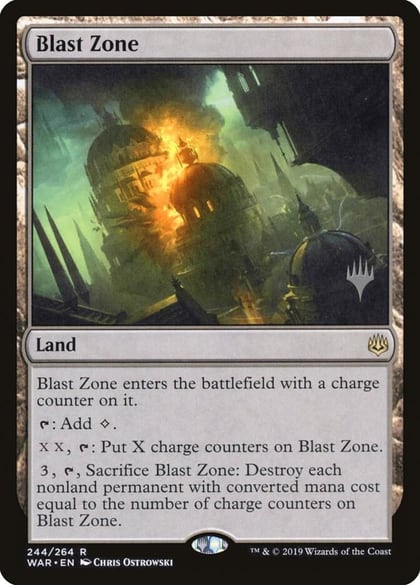 Blast Zone (WAR), Promo Pack: Theros Beyond Death 244