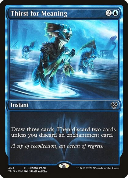Thirst for Meaning, Promo Pack: Theros Beyond Death 354