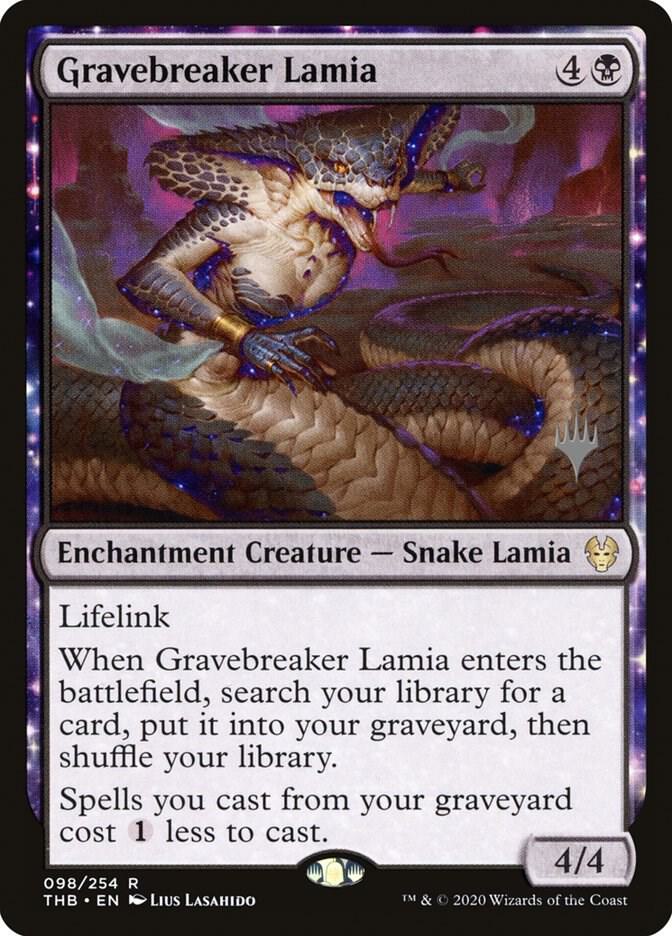 Gravebreaker Lamia, Promo Pack: Theros Beyond Death 98