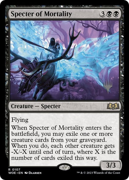 Specter of Mortality, Promo Pack: Wilds of Eldraine 107