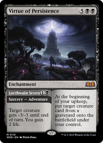 Virtue of Persistence, Promo Pack: Wilds of Eldraine 115