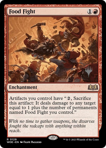 Food Fight, Promo Pack: Wilds of Eldraine 129