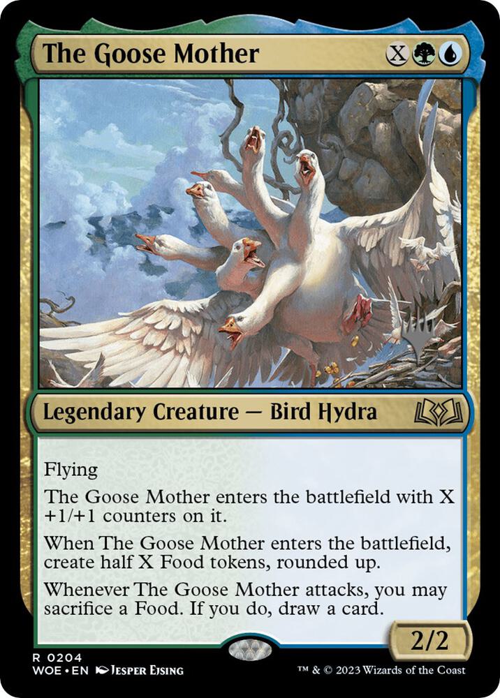 The Goose Mother, Promo Pack: Wilds of Eldraine 204