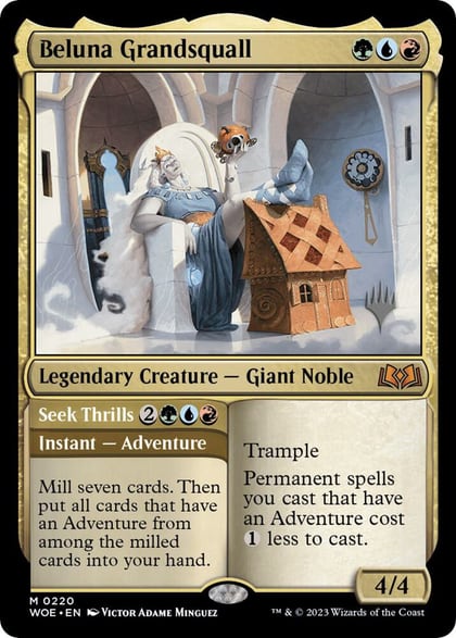 Beluna Grandsquall, Promo Pack: Wilds of Eldraine 220