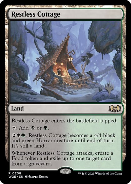 Restless Cottage, Promo Pack: Wilds of Eldraine 258