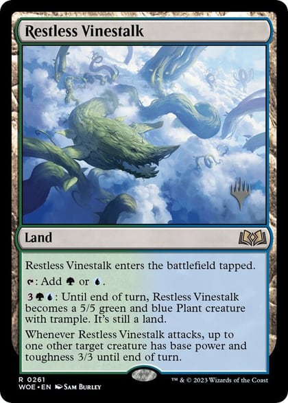 Restless Vinestalk, Promo Pack: Wilds of Eldraine 261