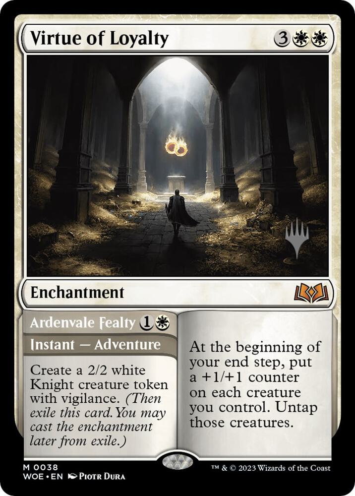 Virtue of Loyalty, Promo Pack: Wilds of Eldraine 38