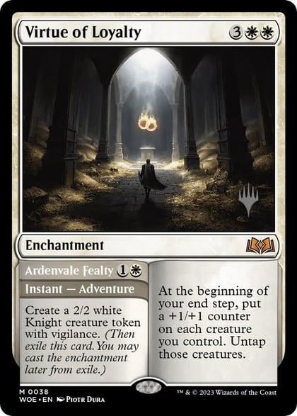 Virtue of Loyalty, Promo Pack: Wilds of Eldraine 38
