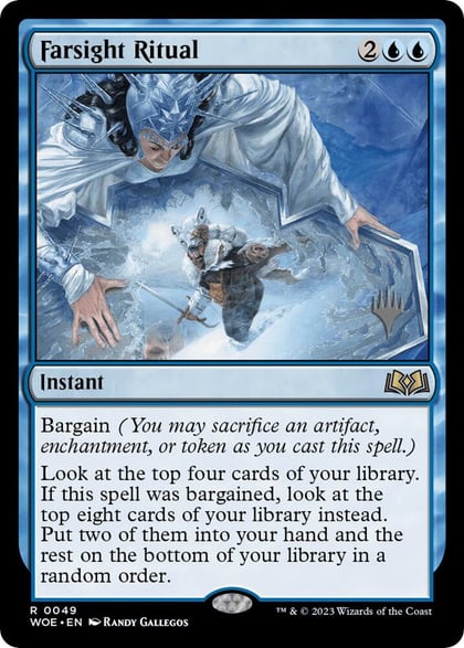 Farsight Ritual, Promo Pack: Wilds of Eldraine 49