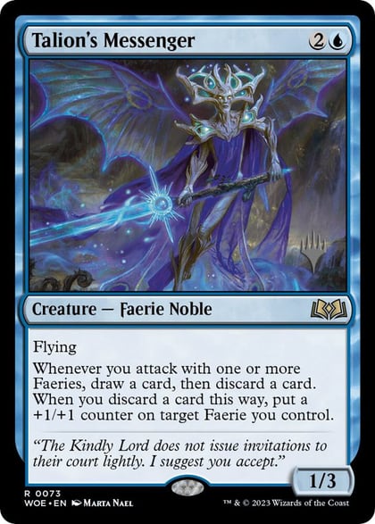 Talion's Messenger, Promo Pack: Wilds of Eldraine 73