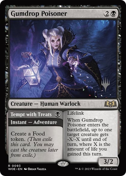 Gumdrop Poisoner, Promo Pack: Wilds of Eldraine 93