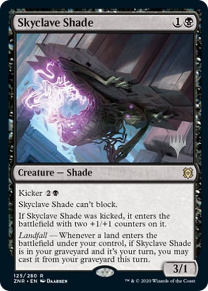Skyclave Shade, Promo Pack: Zendikar Rising 125