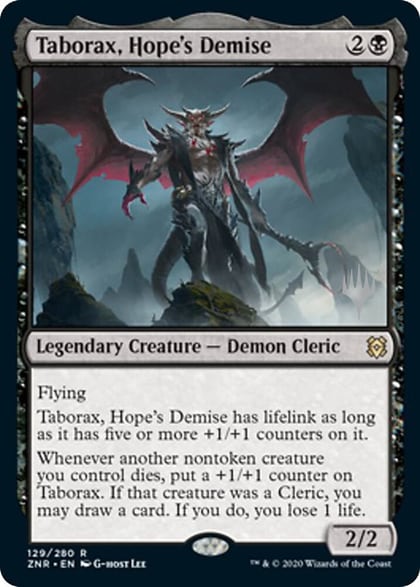 Taborax, Hope's Demise, Promo Pack: Zendikar Rising 129