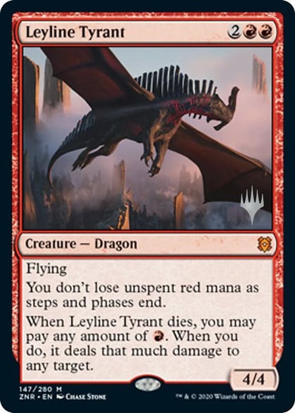 Leyline Tyrant, Promo Pack: Zendikar Rising 147