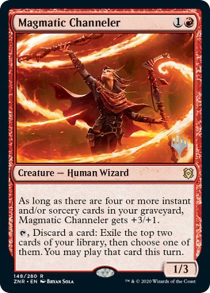Magmatic Channeler, Promo Pack: Zendikar Rising 148