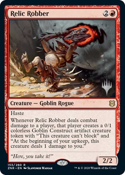 Relic Robber, Promo Pack: Zendikar Rising 153