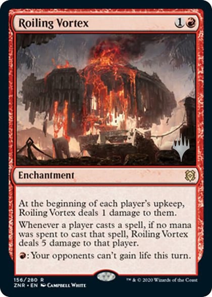 Roiling Vortex, Promo Pack: Zendikar Rising 156
