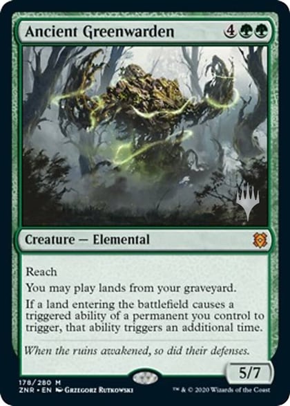 Ancient Greenwarden, Promo Pack: Zendikar Rising 178