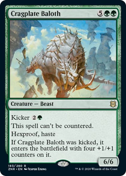 Cragplate Baloth, Promo Pack: Zendikar Rising 183