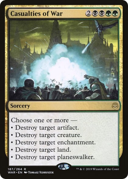 Casualties of War, Promo Pack: Zendikar Rising 187