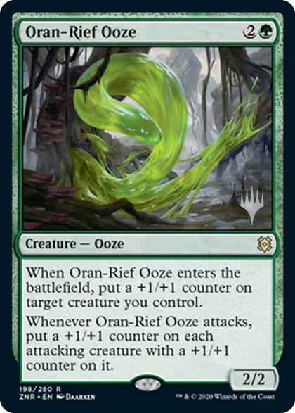 Oran-Rief Ooze, Promo Pack: Zendikar Rising 198