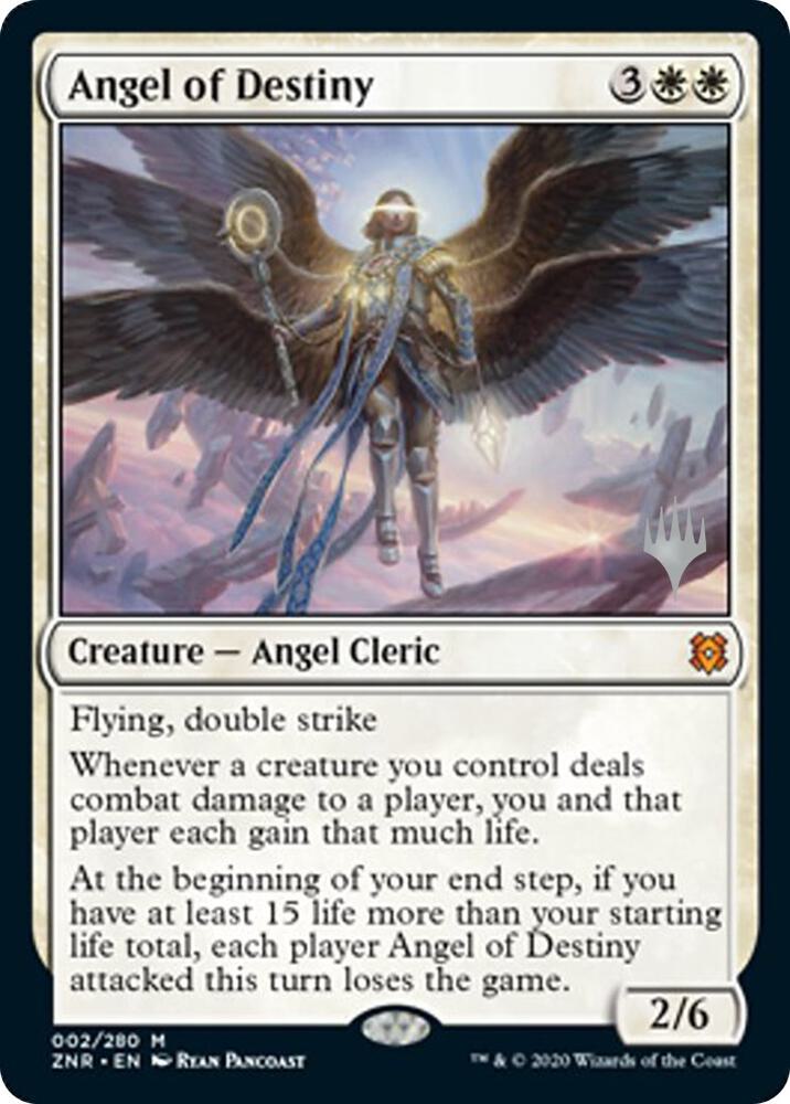 Angel of Destiny, Promo Pack: Zendikar Rising 2
