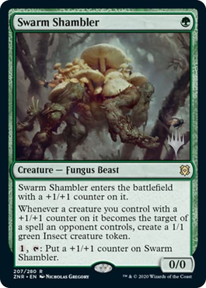 Swarm Shambler, Promo Pack: Zendikar Rising 207