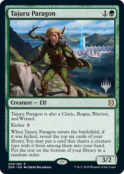 Tajuru Paragon, Promo Pack: Zendikar Rising 209