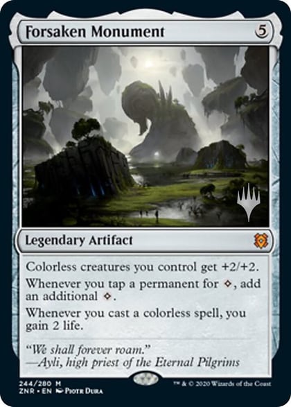 Forsaken Monument, Promo Pack: Zendikar Rising 244