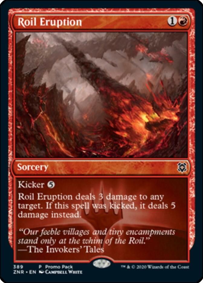 Roil Eruption, Promo Pack: Zendikar Rising 389